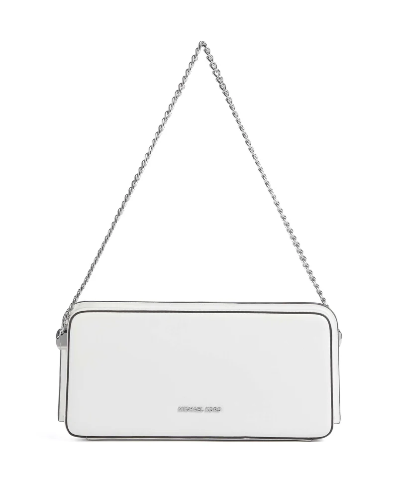 Michael Kors Goldie Axelremsväska optic white