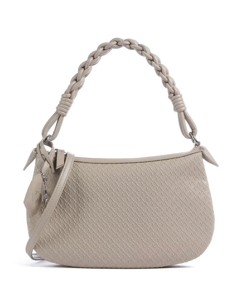 Armani Exchange Maya S Axelremsväska sand