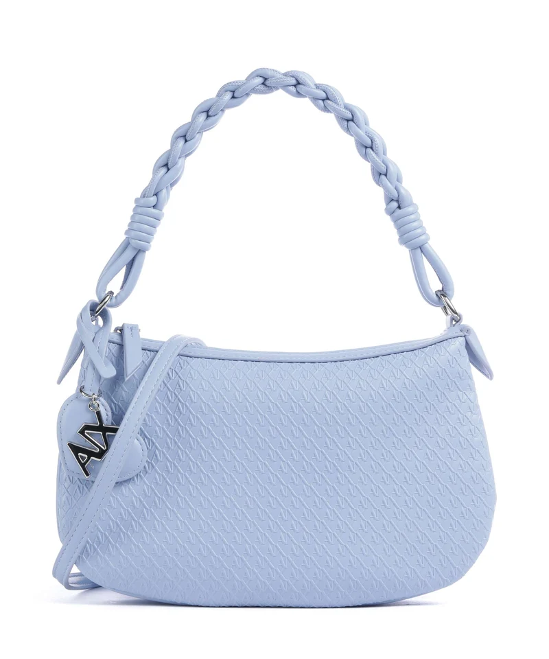 Armani Exchange Maya S Axelremsväska glacial