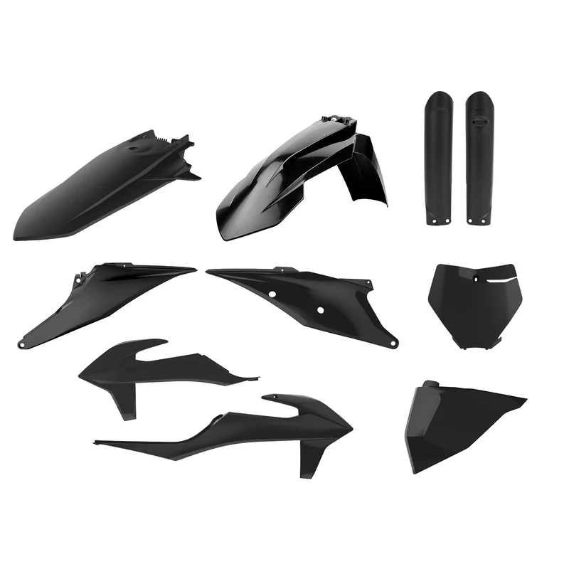 POLISPORT Plastic Kit Black - KTM SX/SX-F 91014