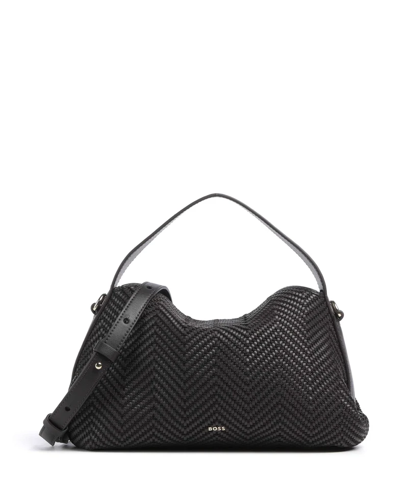BOSS Caylie Crossover väska dark brown