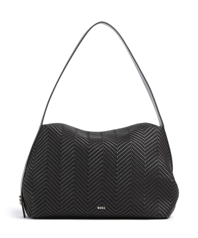 BOSS Caylie Axelremsväska dark brown