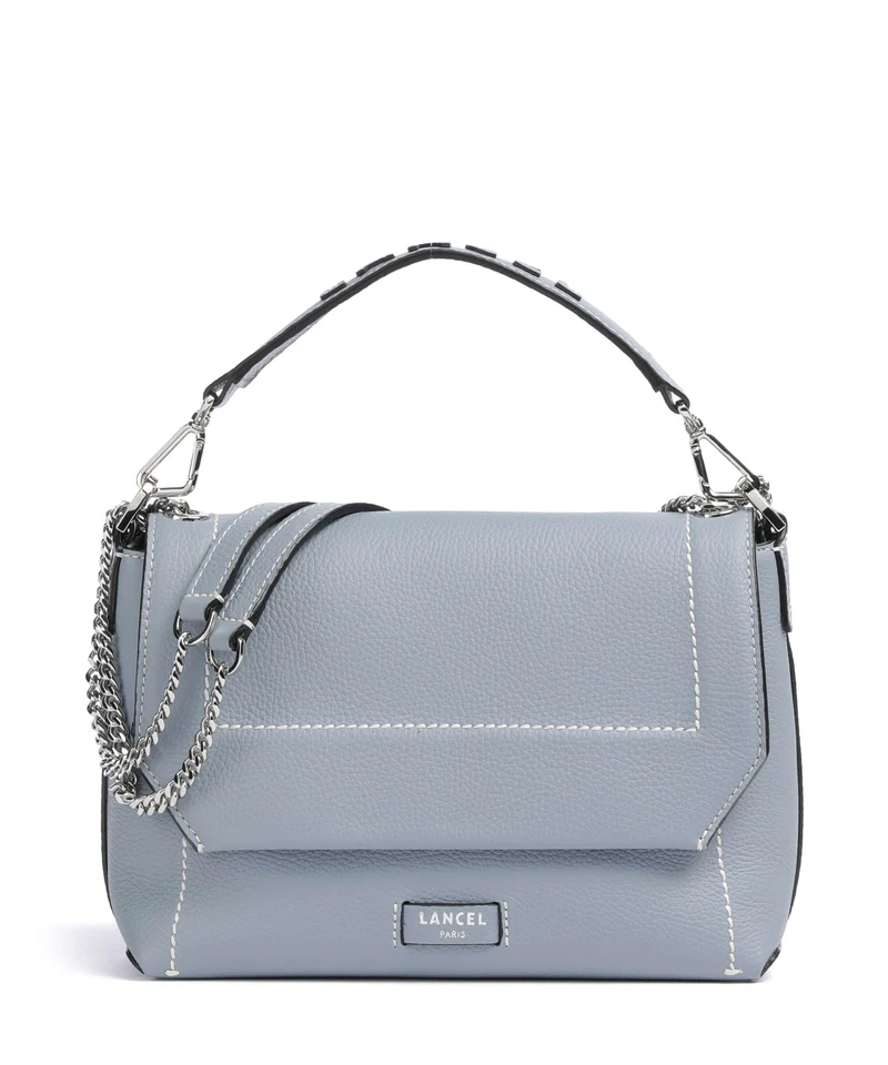 Lancel Ninon M Axelremsväska blue foam