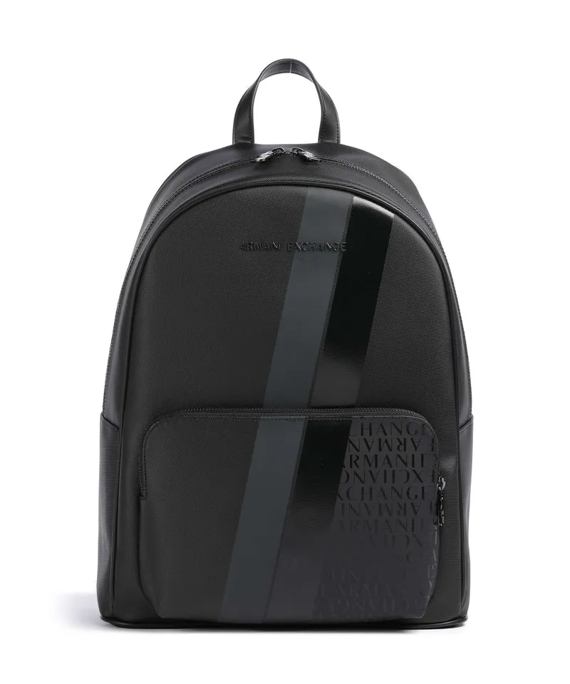 Armani Exchange Dylan Ryggsäck black/gunmetal/shiny black