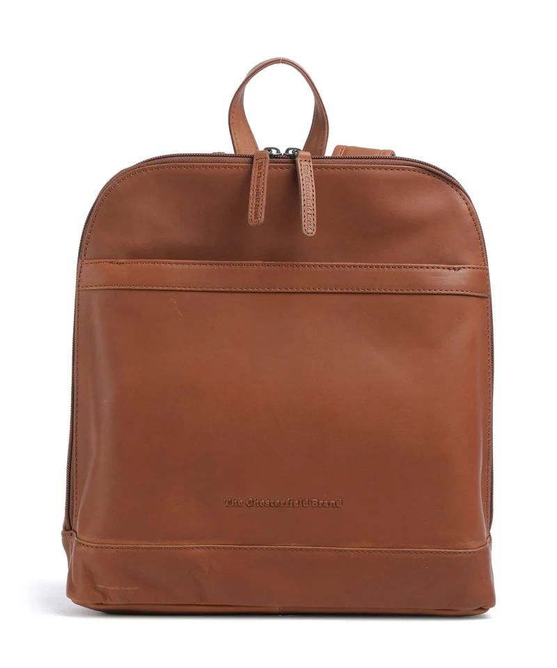 The Chesterfield Brand Wax Pull Up Cow Tigris Ryggsäck cognac