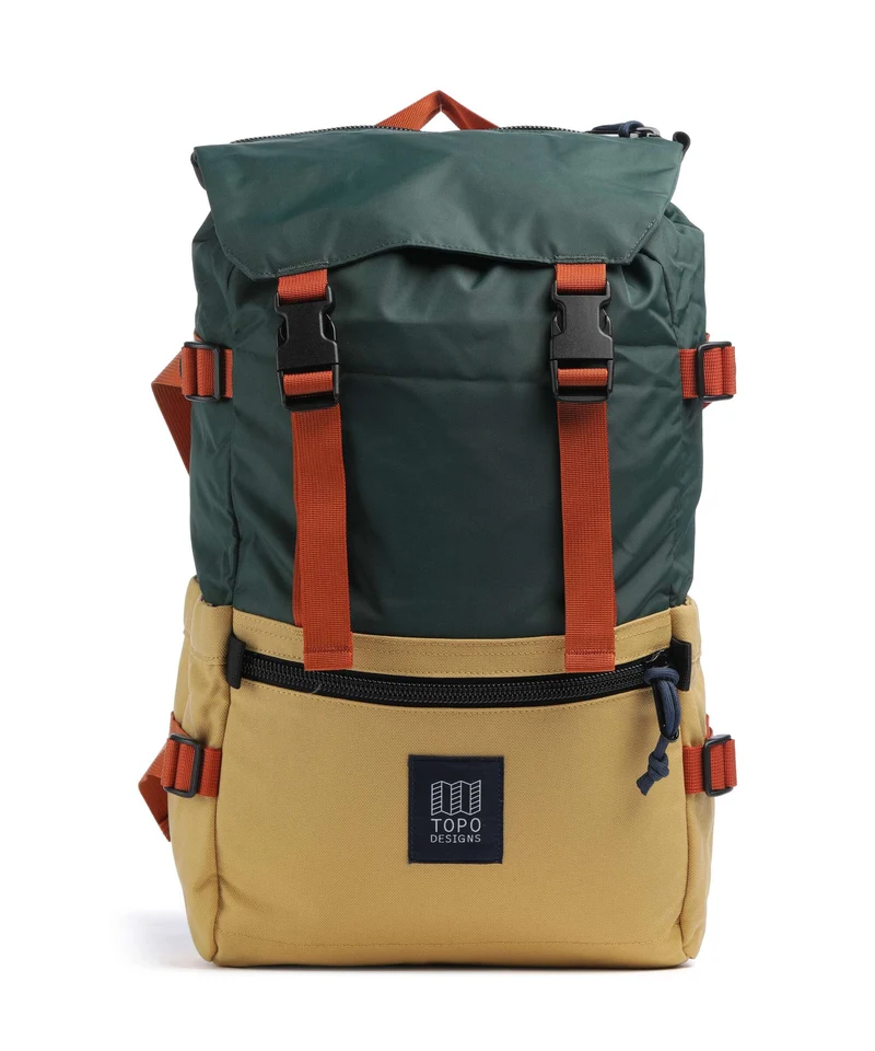 Topo Designs Rover Classic Ryggsäck forest/goldenrod