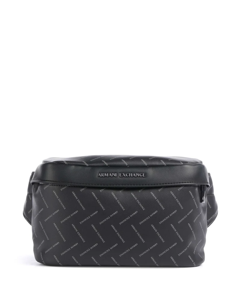 Armani Exchange Ginevra Printed Midjeväska black/chiseled stone
