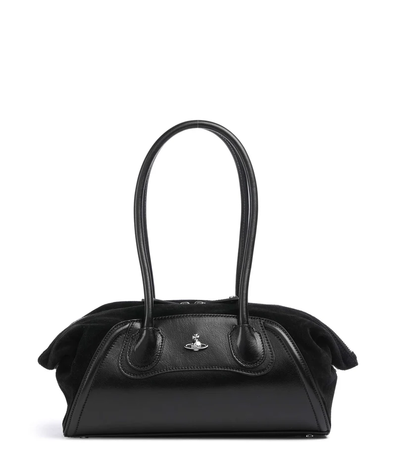Vivienne Westwood Shirley Small Axelremsväska black