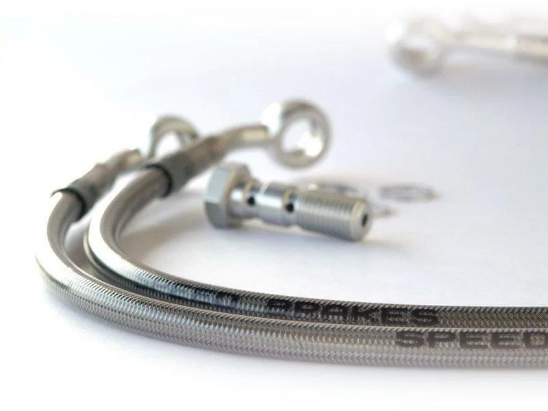 SPEEDBRAKES Aviation Brake Hose Stainless Steel/Black Banjo 3004637