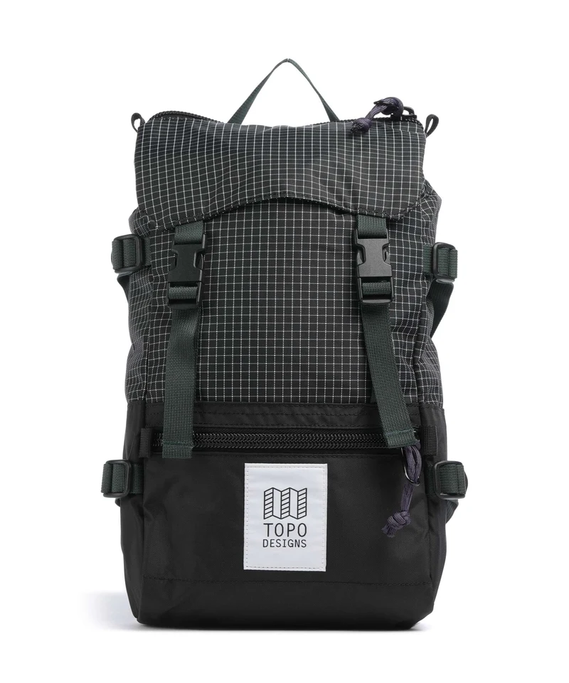Topo Designs Rover Mini Ryggsäck black/grid