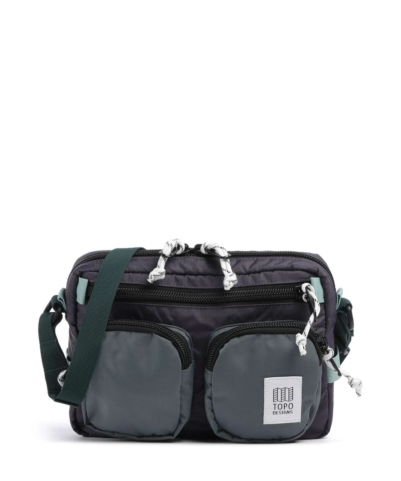 Topo Designs Block Crossover väska nightshade/slate