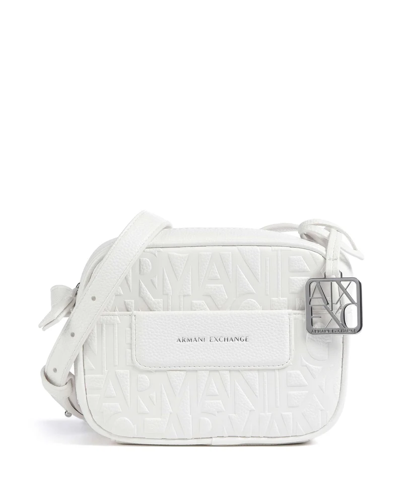 Armani Exchange Liz Crossover väska off white