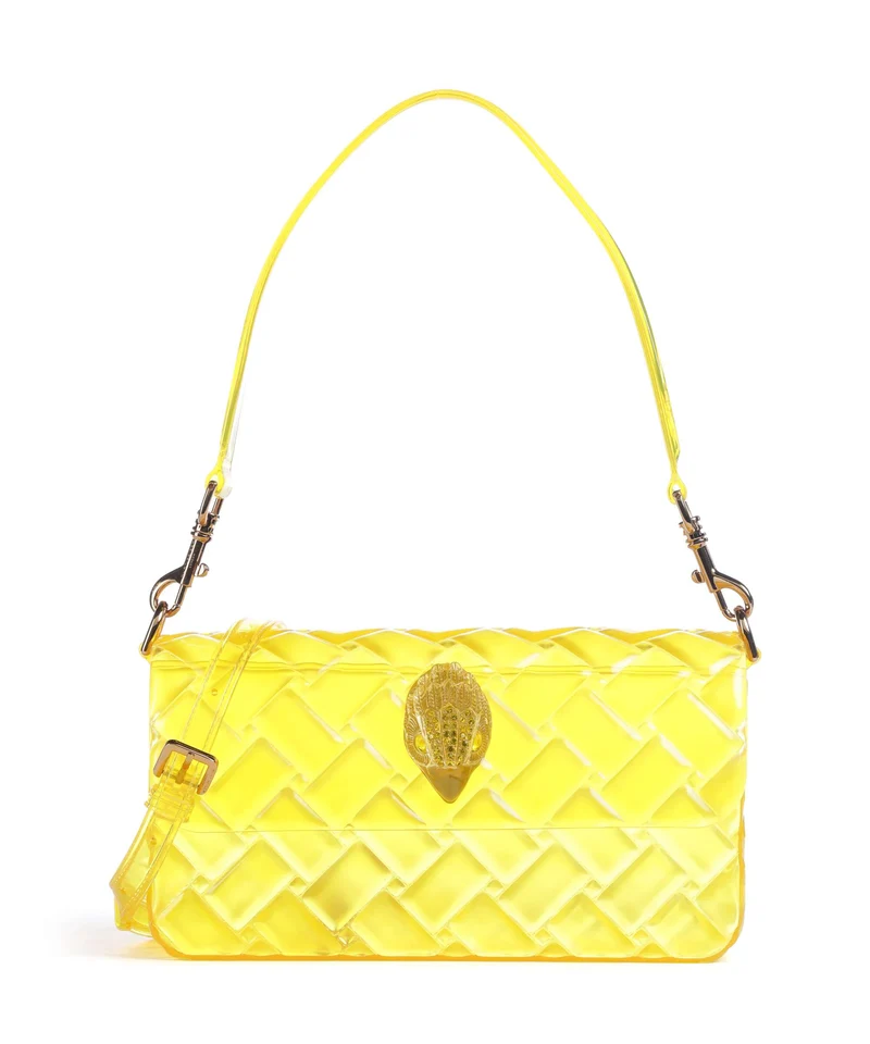 Kurt Geiger Jelly Kensington Axelremsväska yellow