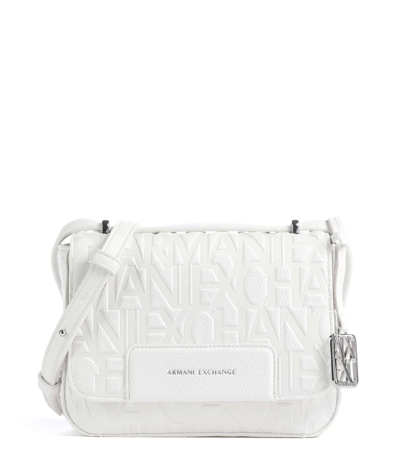 Armani Exchange Liz Crossover väska off white