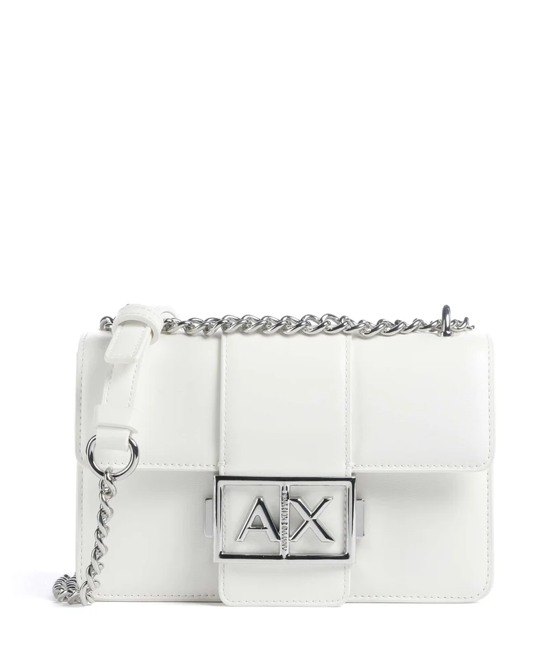 Armani Exchange Wonder S Axelremsväska off white