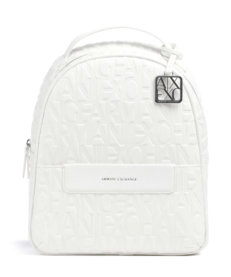 Armani Exchange Liz Pebble S Ryggsäck off white