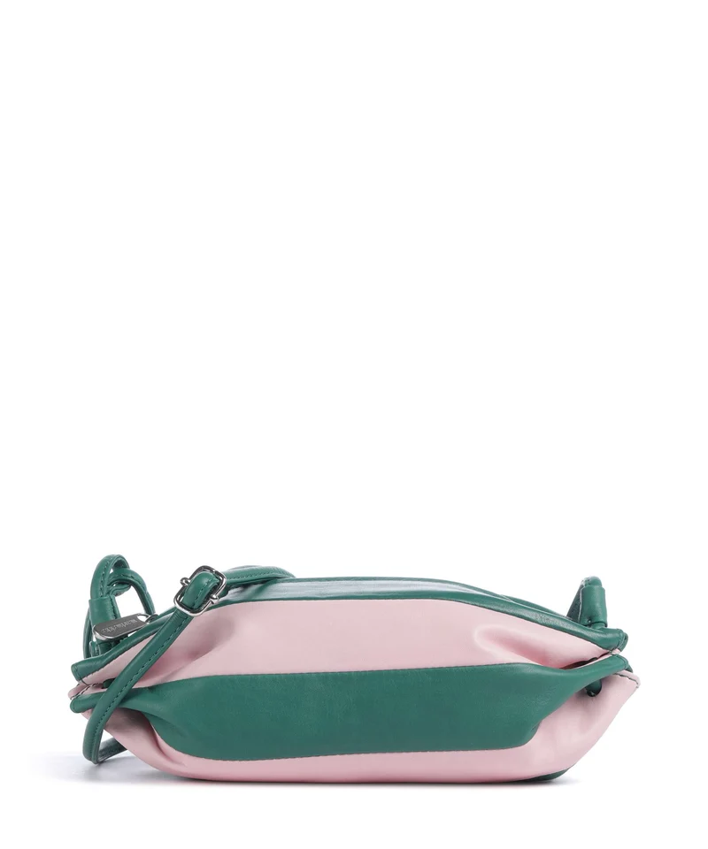 Marimekko Karla Pikku Crossover väska light pink/dark green
