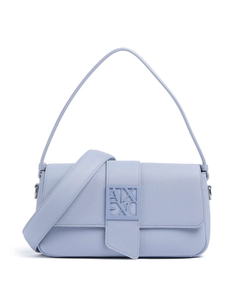 Armani Exchange Susy Soft Axelremsväska glacial