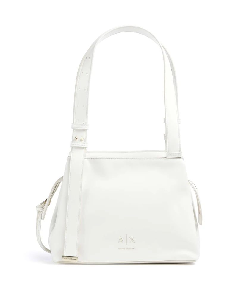 Armani Exchange Alice S Axelremsväska off white