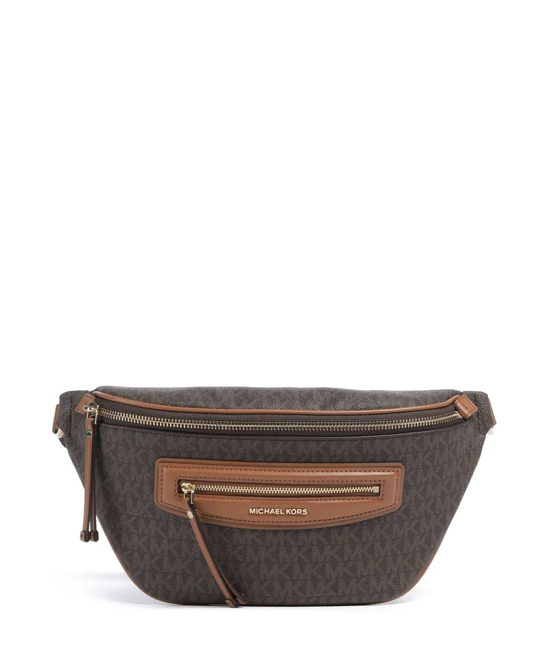 Michael Kors Jet Set Travel Medium Midjeväska brown/acorn