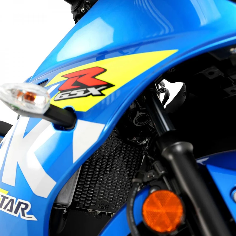 PRO Radiator Guard BLACK - Suzuki GSX-S 125 17- / GSX-R 125 17-