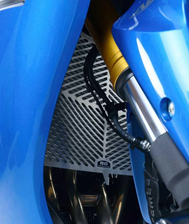 Stainless Steel Radiator Guard, Suzuki Katana 19-/GSX-S 1000 (ABS/FA) (GT 22-) / GSX-S 950 21-