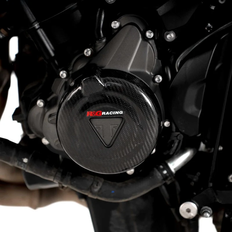 Carbon Engine Case Slider LHS, Triumph Tiger 660 Sport 22- / Trident (660) 21-