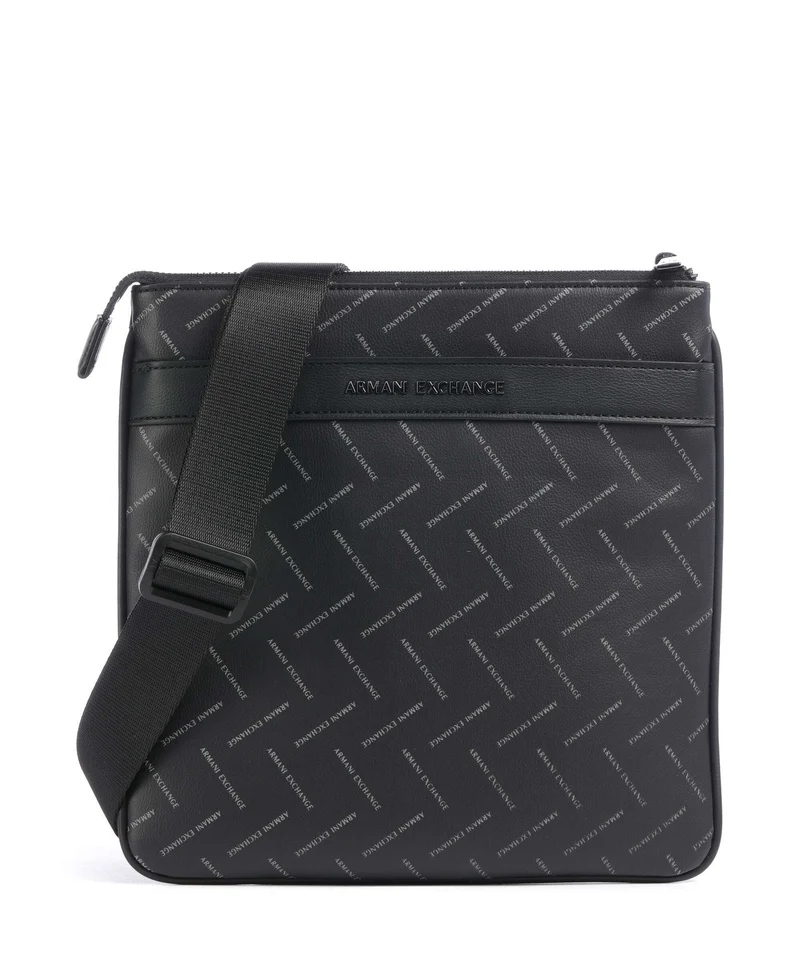 Armani Exchange Ginevra Printed Crossover väska black/chiseled stone