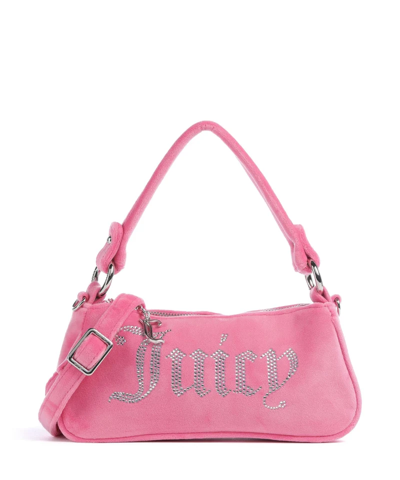Juicy Couture Kimberly S Axelremsväska super pink