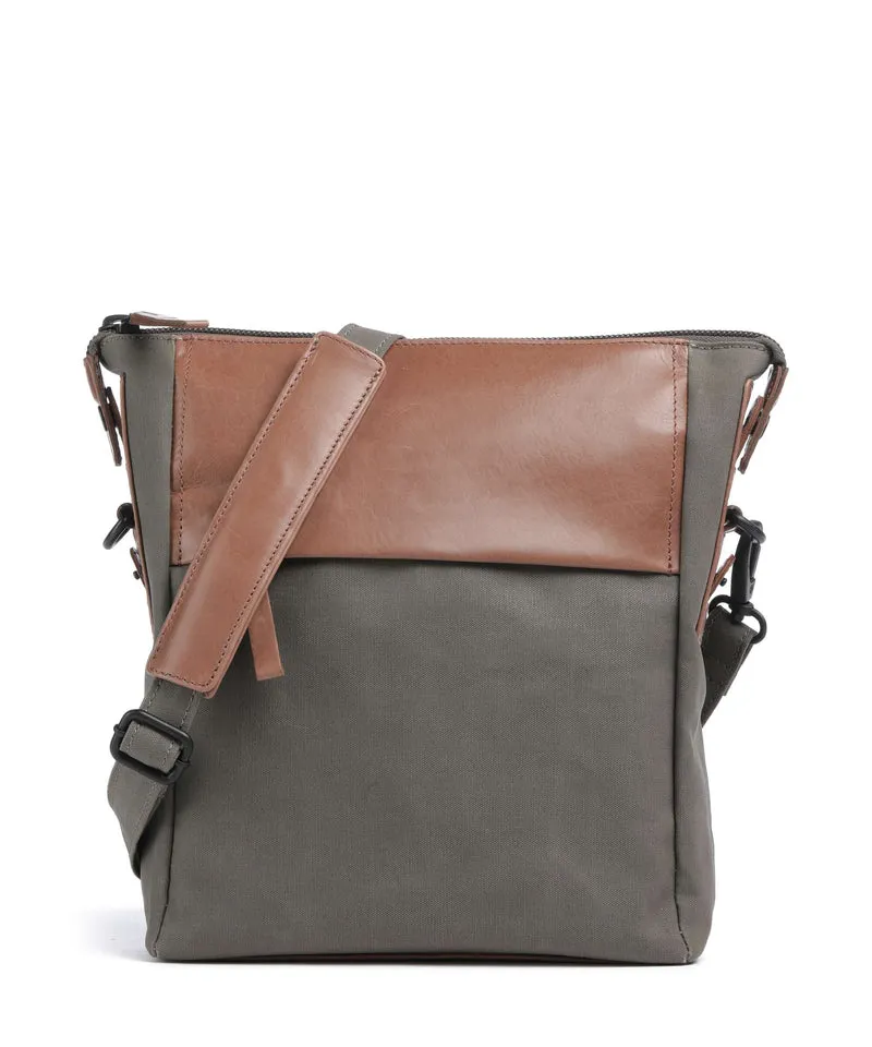 Harold's Wax Crossover väska khaki