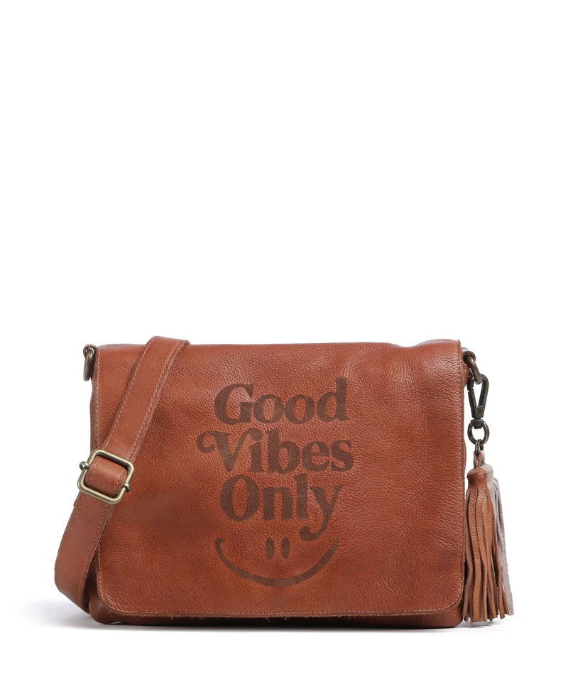 Taschendieb Wien Gutstrasse 4 Crossover väska cognac