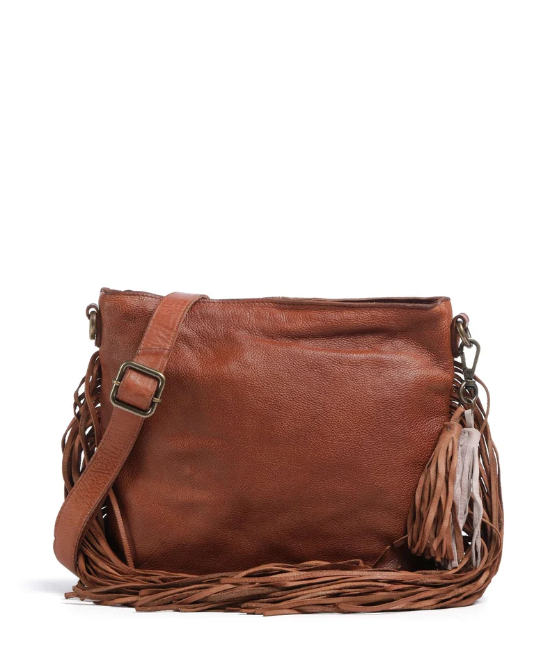 Taschendieb Wien Löwengasse 4x Crossover väska cognac