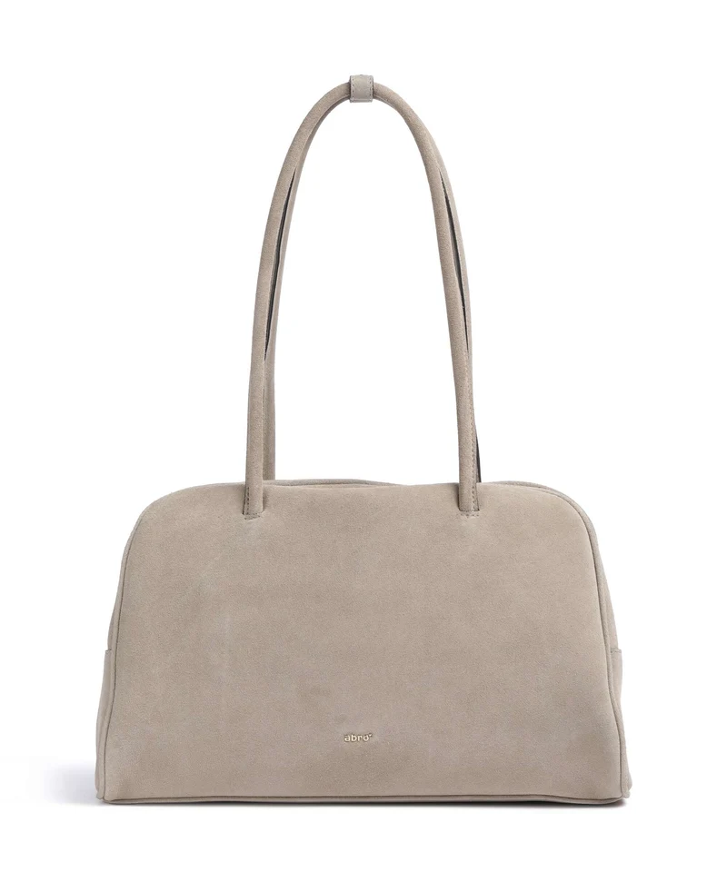 Abro Suede Amara Axelremsväska siena