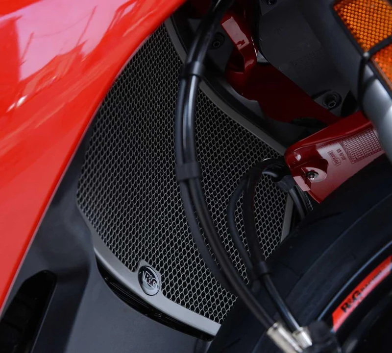 Radiator & Oil Cooler Guard Set RED - Ducati Supersport (S) 17-20 / 950 Supersport (S) 21-