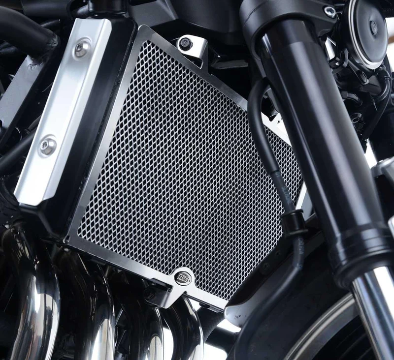 Radiator Guard TITANIUM - Kawasaki Z900RS up to 2020