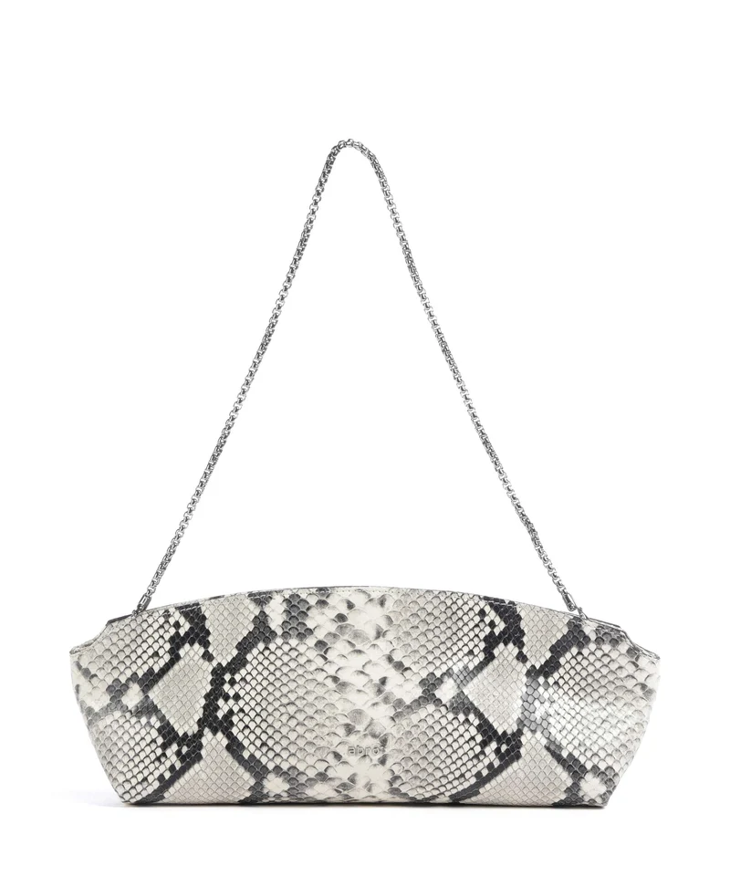 Abro Pitone Ballroom Axelremsväska beige