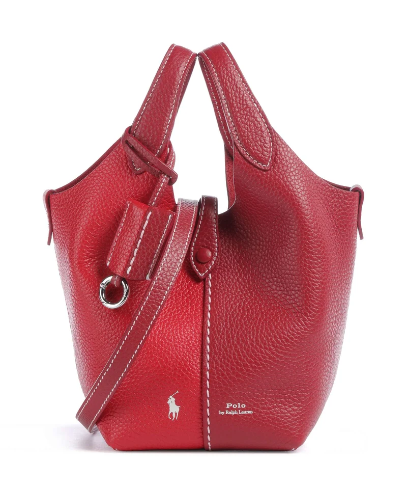 Polo Ralph Lauren Play Small Crossover väska rose/cherry