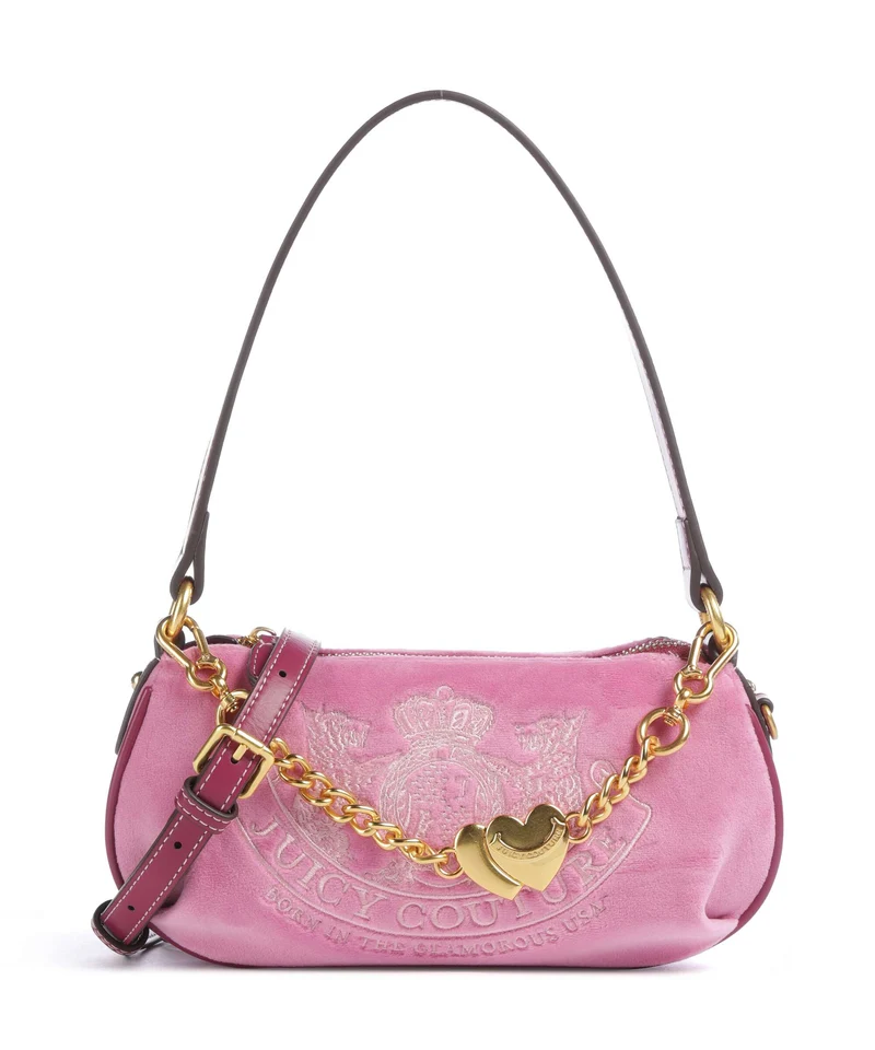 Juicy Couture Twig Narrative S Axelremsväska super pink
