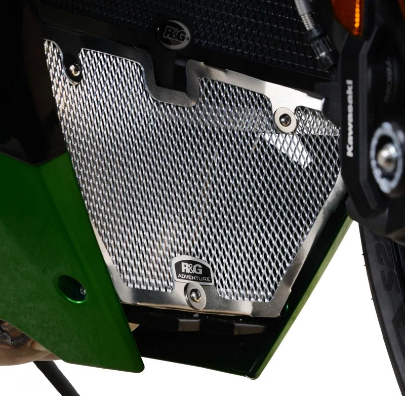 Downpipe Grille, BLACK, Kawasaki H2 SX