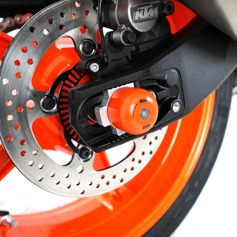 Swingarm Protectors, (expanding type), KTM 790 Duke 18- / 890R Duke, 790/890 Adventure / 890 SMT 23- / 990 Duke 24- / 1290 Super Adventure R 21- / CFMoto 800 MT 22- / CFMoto 800 NK 23-