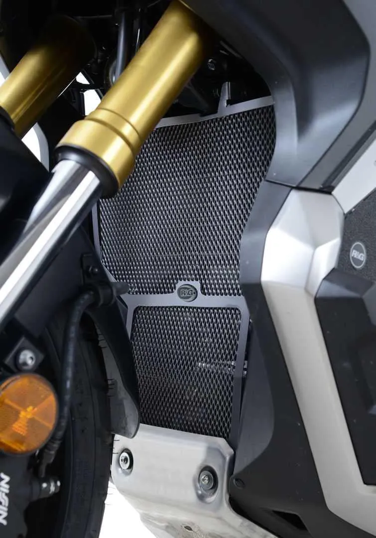 Radiator & Downpipe Guard BLACK (one piece), Honda X-ADV (750) 17-20