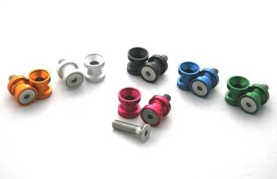 M8 Paddock Stand Bobbins - Silver