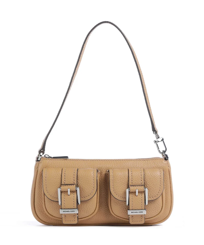 Michael Kors Zoe Small Axelremsväska peanut
