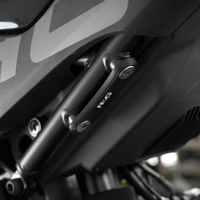 Exhaust Hanger & Blanking Plate kit, BLACK, CFMoto 450 SR (SS) 23-