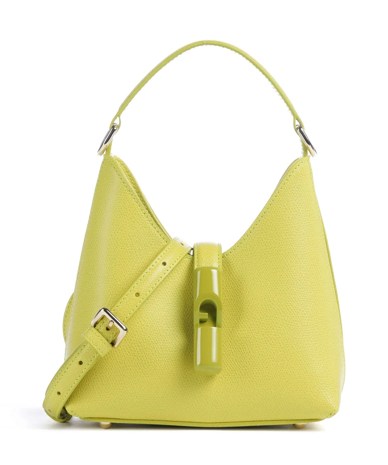 Furla Iride Mini Crossover väska mudec yellow