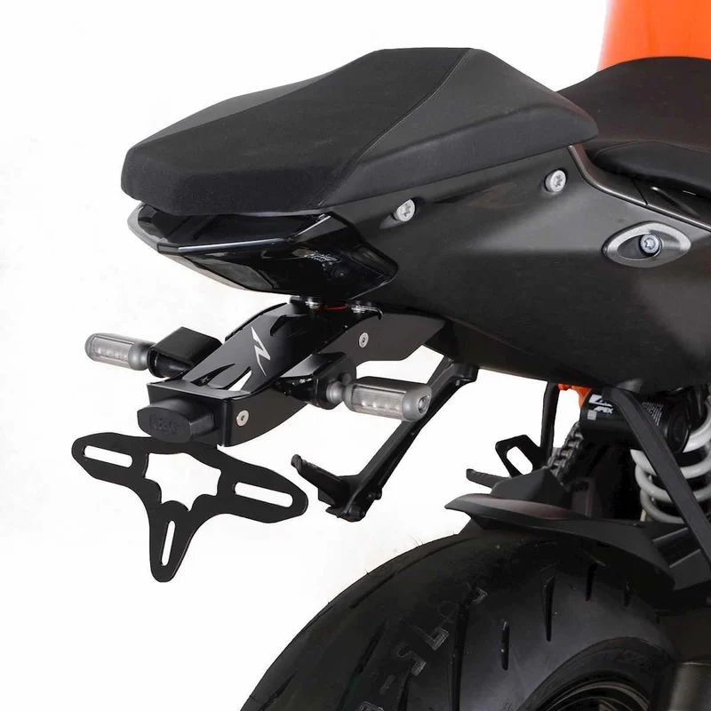 Licence Plate Holder, KTM 1290 Super Duke R 20 / Super Duke RR 21- (with orange wiring cover)