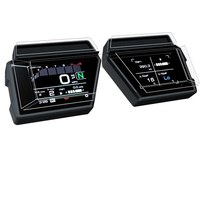 Dashboard Screen Protector kit, Yamaha Tracer 9 (GT) 21-22