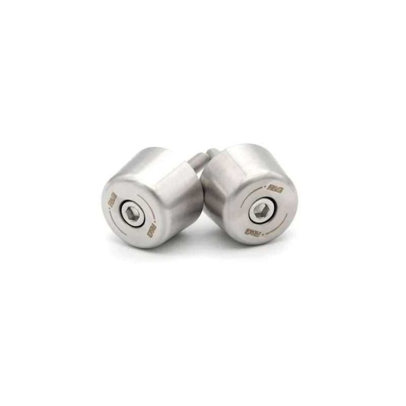 Stainless Bar Ends, Husqvarna Svartpilen 125 21- / Vitpilen/Svartpilen 401 20-23 / KTM 390 Adventure 20- / Honda PCX125 21- / Suzuki SV650(X) 16-