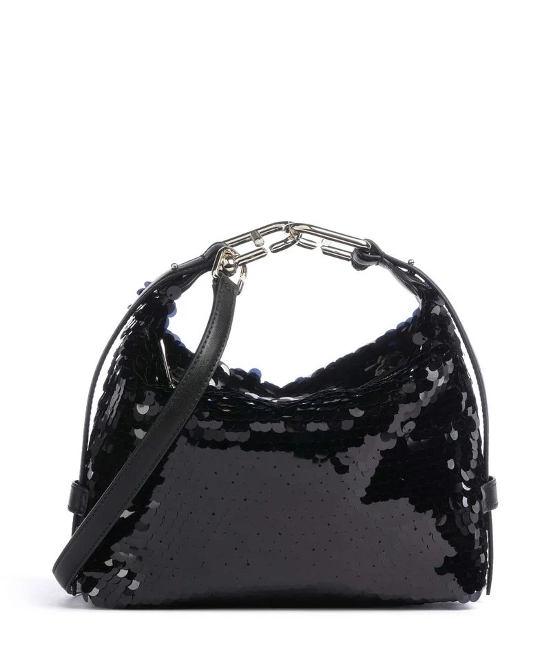 Furla Tonie Mini Axelremsväska nero