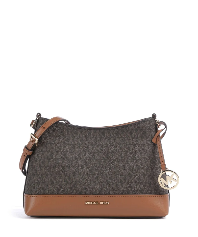 Michael Kors Andie Small Crossover väska brown/acorn
